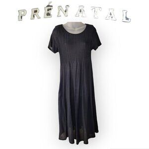 Black Knit Maternity Dress by Prénatal Size XS/S